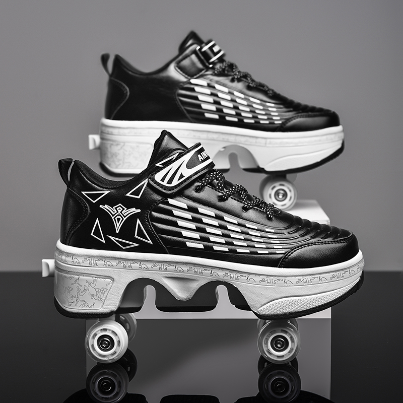 Running Shoes - Młodzieżowe nowe rolki z 4 kółkami,