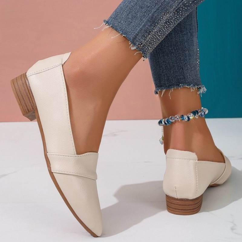 Wsuwane buty damskie, płaskie, – Women'S Shoes recenzja i cena