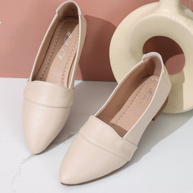 Wsuwane buty damskie, płaskie, – Women'S Shoes recenzja i cena